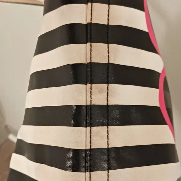 Kate Spade Splash Out Stripe Sunglasses Beach Tote - Picture 3 of 16